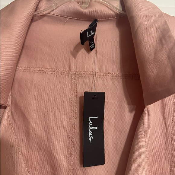 Lulus Pink Utility Jacket - Picture 2 of 5